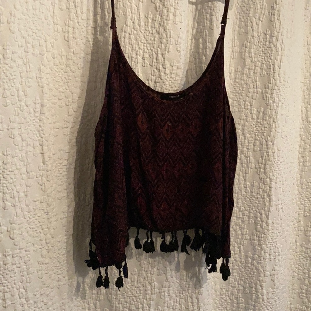 Festival style crop top